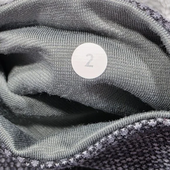 Lululemon Pants Womens 2 Gray Heathered Yoga Leggings Stretch Full Length Gym - Picture 4 of 8